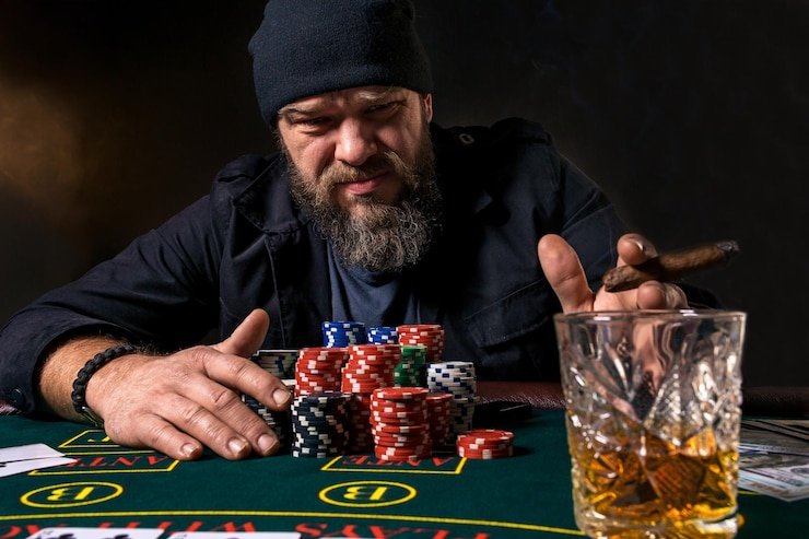 Tampilan antarmuka taruhan roulette di platform royalpoker88